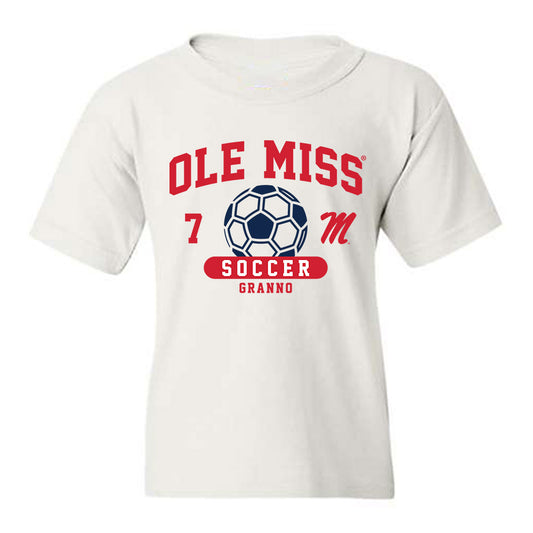 Ole Miss - NCAA Women's Soccer : sarah granno - Classic Fashion Shersey Youth T-Shirt-0