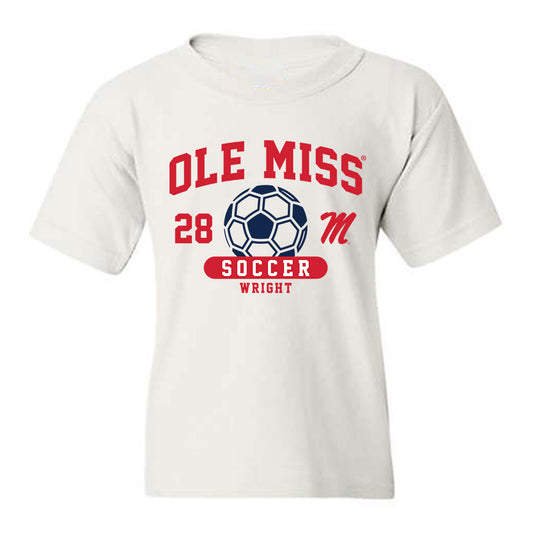 Ole Miss - NCAA Women's Soccer : Isabelle Wright - Classic Fashion Shersey Youth T-Shirt-0