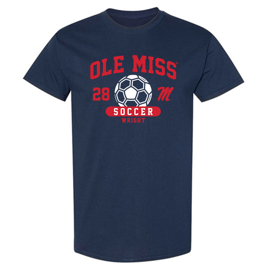 Ole Miss - NCAA Women's Soccer : Isabelle Wright - Classic Fashion Shersey T-Shirt-0