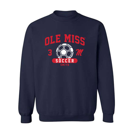 Ole Miss - NCAA Women's Soccer : Kate Smith - Classic Fashion Shersey Crewneck Sweatshirt