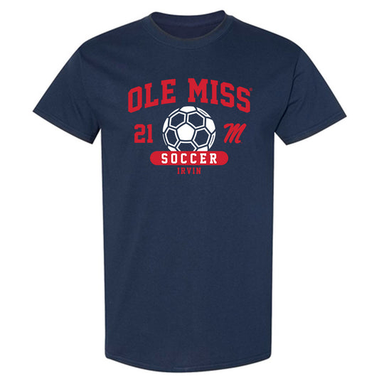 Ole Miss - NCAA Women's Soccer : Teaghan Irvin - Classic Fashion Shersey T-Shirt-0