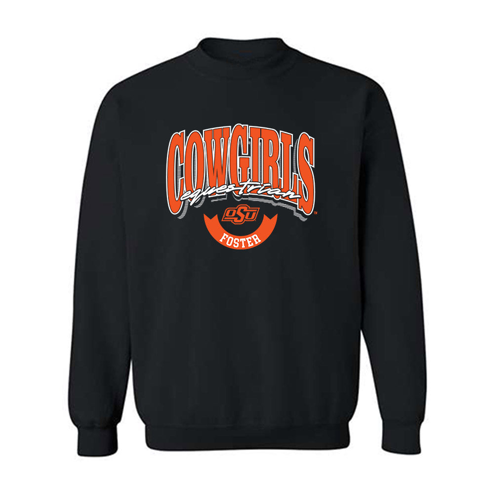 Oklahoma State - NCAA Equestrian : Makayla Foster - Classic Shersey Crewneck Sweatshirt-0