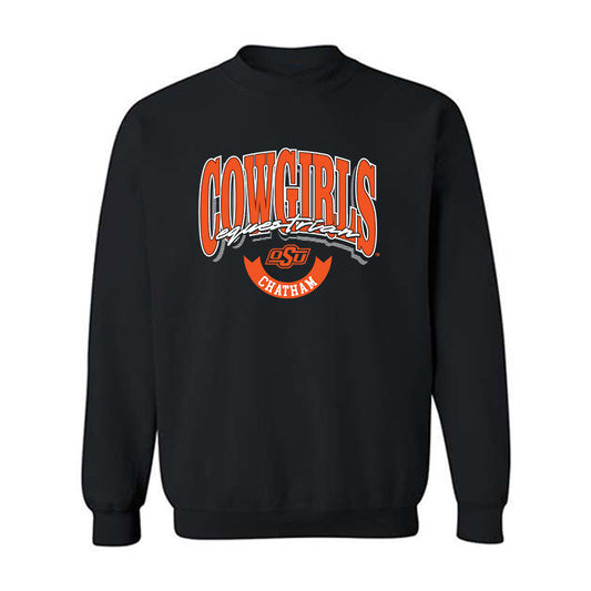 Oklahoma State - NCAA Equestrian : Kate Chatham - Classic Shersey Crewneck Sweatshirt-0