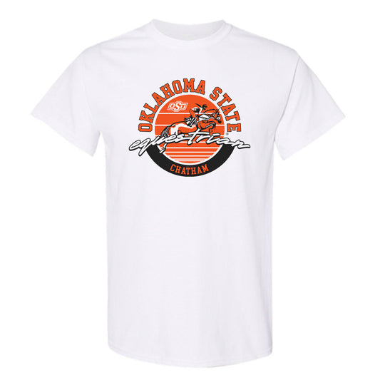 Oklahoma State - NCAA Equestrian : Kathryn Chatham - Classic Shersey T-Shirt-0