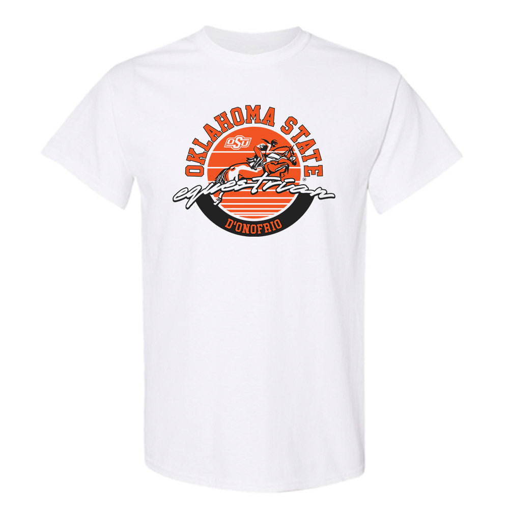 Oklahoma State - NCAA Equestrian : Bella D'Onofrio - Classic Shersey T-Shirt-0