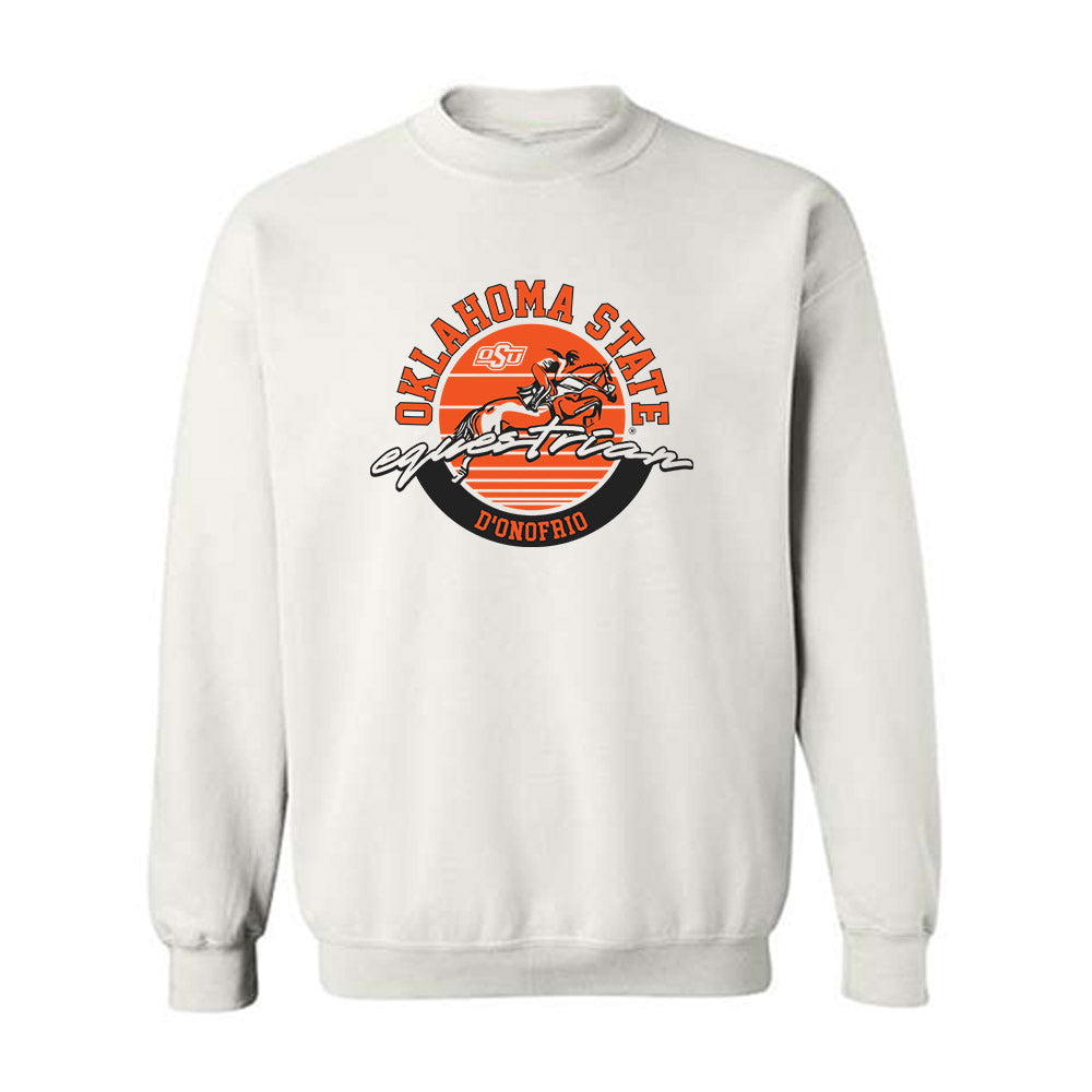 Oklahoma State - NCAA Equestrian : Bella D'Onofrio - Classic Shersey Crewneck Sweatshirt-0