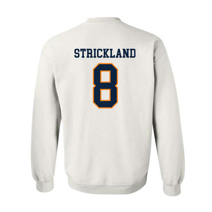 UT Martin - NCAA Baseball : Bo Strickland - Classic Shersey Crewneck Sweatshirt-1
