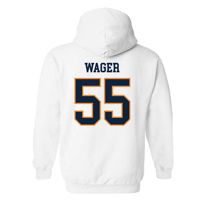 UT Martin - NCAA Baseball : Zach Wager - Hooded Sweatshirt Classic Shersey