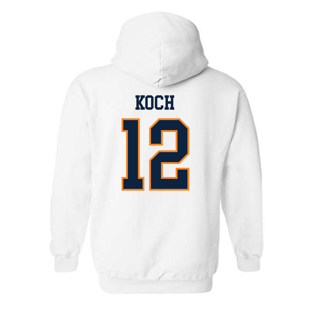 UT Martin - NCAA Baseball : Tommy Koch - Classic Shersey Hooded Sweatshirt-1