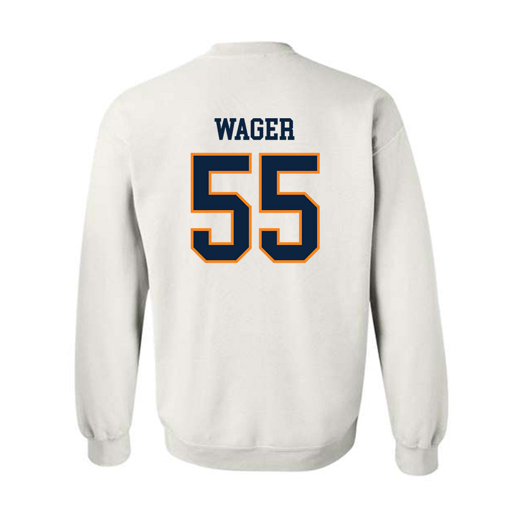 UT Martin - NCAA Baseball : Zach Wager - Crewneck Sweatshirt Classic Shersey