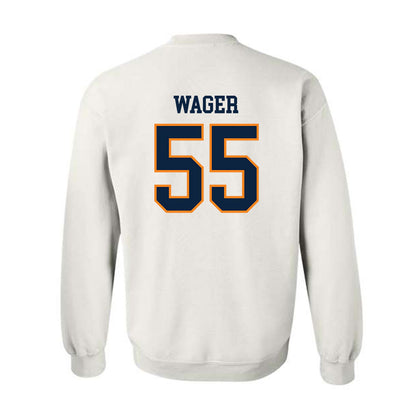 UT Martin - NCAA Baseball : Zach Wager - Crewneck Sweatshirt Classic Shersey