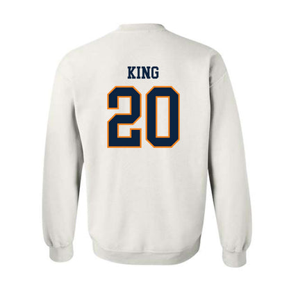 UT Martin - NCAA Baseball : Brandon King - Classic Shersey Crewneck Sweatshirt-1