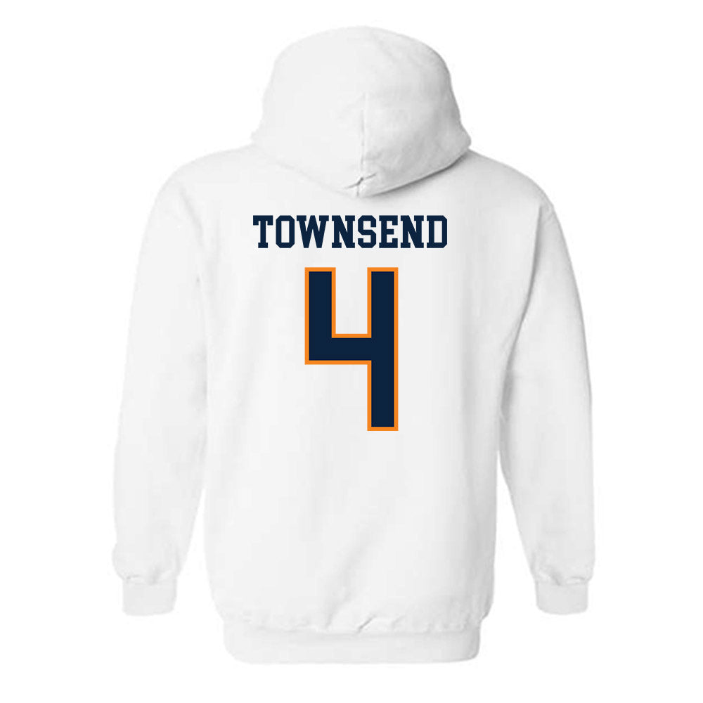 UT Martin - NCAA Baseball : Arderrius Townsend - Classic Shersey Hooded Sweatshirt-1