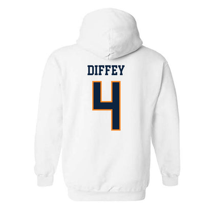 UT Martin - NCAA Baseball : Choyce Diffey - Hooded Sweatshirt Classic Shersey