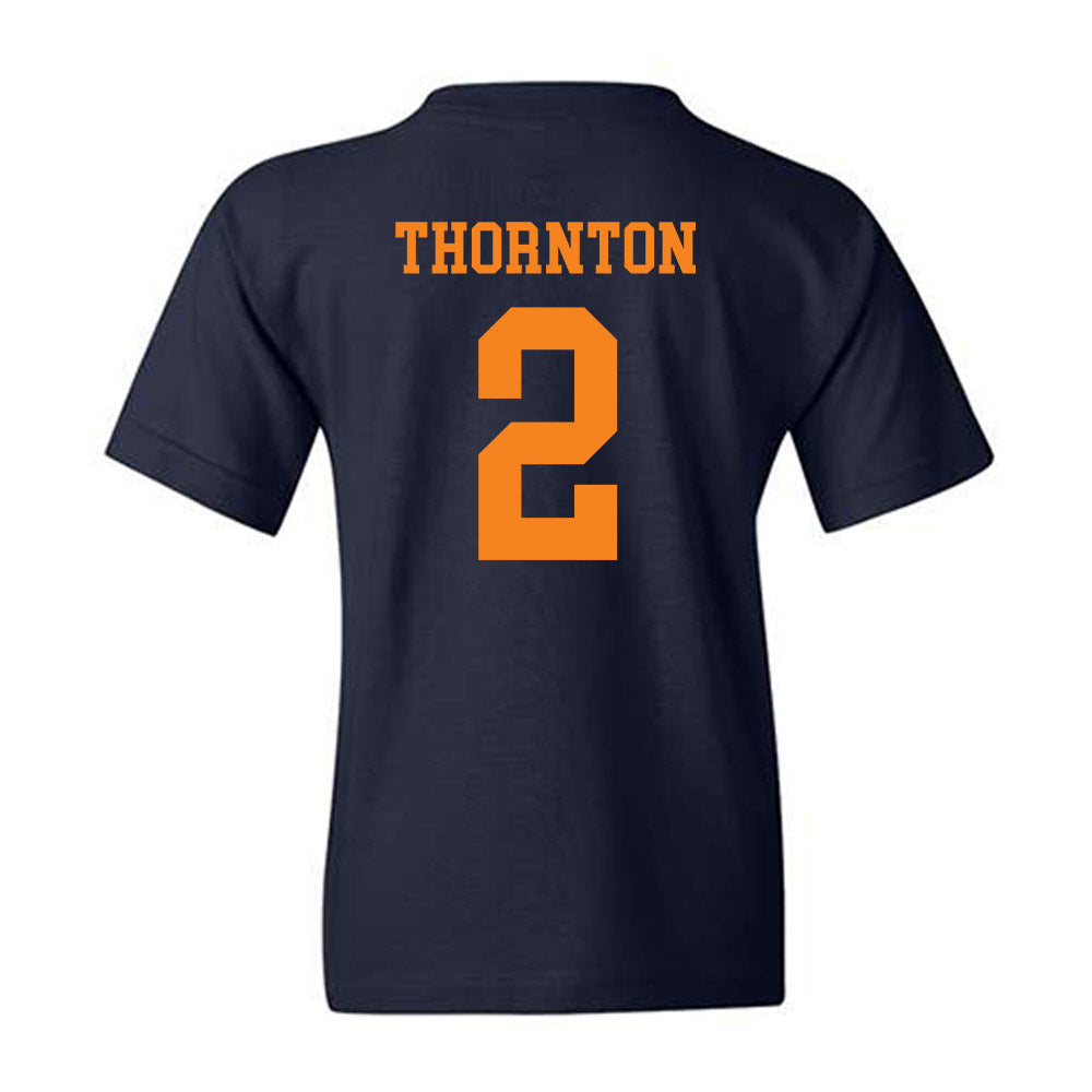 UT Martin - NCAA Baseball : Quincy Thornton - Classic Shersey Youth T-Shirt-1