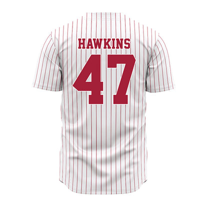 Alabama - NCAA Softball : Salen Hawkins - Pinstripe Jersey