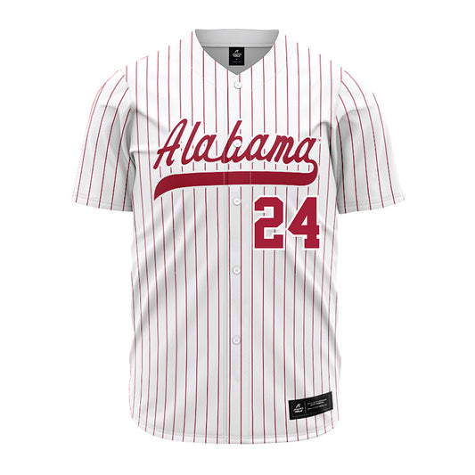 Alabama - NCAA Softball : Braya Hodges - Pinstripe Jersey