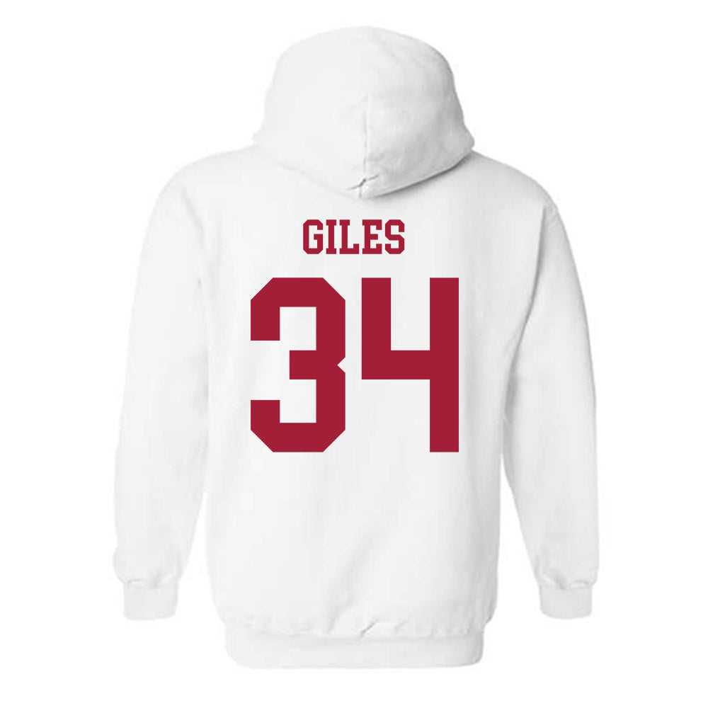 Alabama - NCAA Softball : Marlie Giles - Hooded Sweatshirt Classic Shersey
