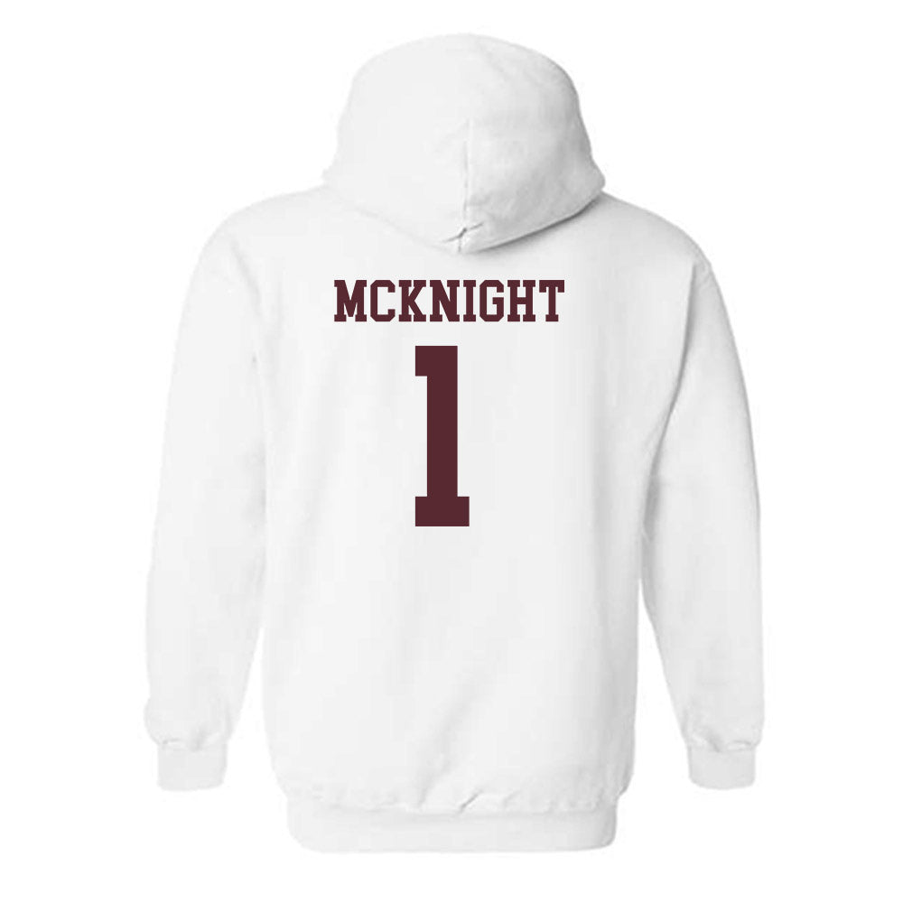 Texas State - NCAA Baseball : Jaxon McKnight - Classic Shersey Hooded Sweatshirt-1