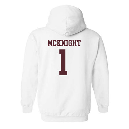 Texas State - NCAA Baseball : Jaxon McKnight - Classic Shersey Hooded Sweatshirt-1
