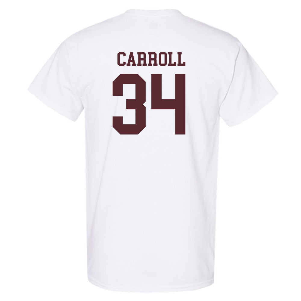 Texas State - NCAA Baseball : Coll Carroll - Classic Shersey T-Shirt-1