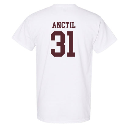 Texas State - NCAA Baseball : Justin Anctil - Classic Shersey T-Shirt-1