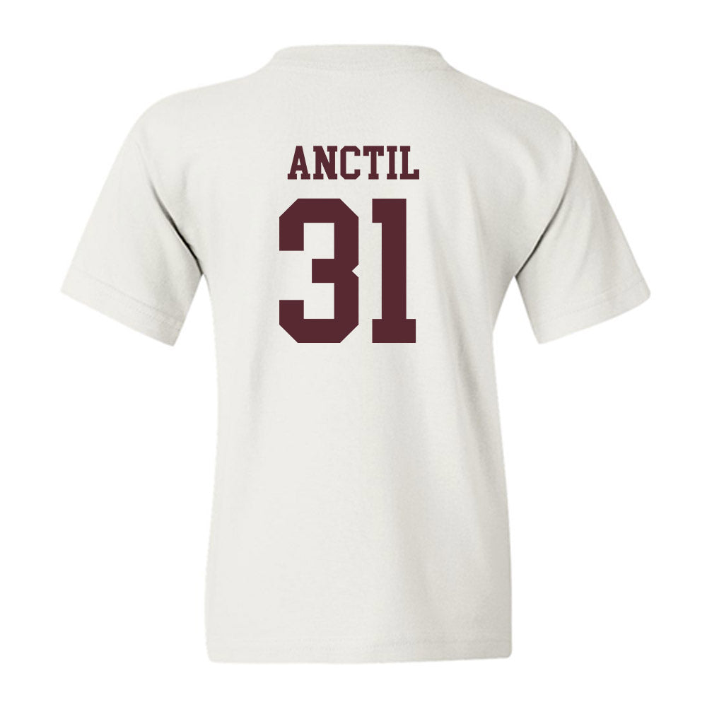 Texas State - NCAA Baseball : Justin Anctil - Classic Shersey Youth T-Shirt-1