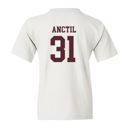Texas State - NCAA Baseball : Justin Anctil - Classic Shersey Youth T-Shirt-1