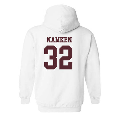 Texas State - NCAA Baseball : Clayton Namken - Classic Shersey Hooded Sweatshirt-1