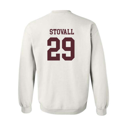 Texas State - NCAA Baseball : Kortland Stovall - Classic Shersey Crewneck Sweatshirt-1