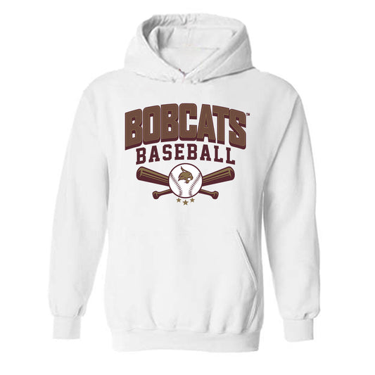 Texas State - NCAA Baseball : Bennett Fryman - Classic Shersey Hooded Sweatshirt-0