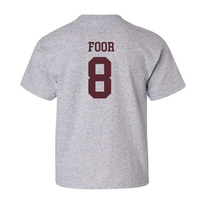 Texas State - NCAA Baseball : Daylen Foor - Classic Shersey Youth T-Shirt-1