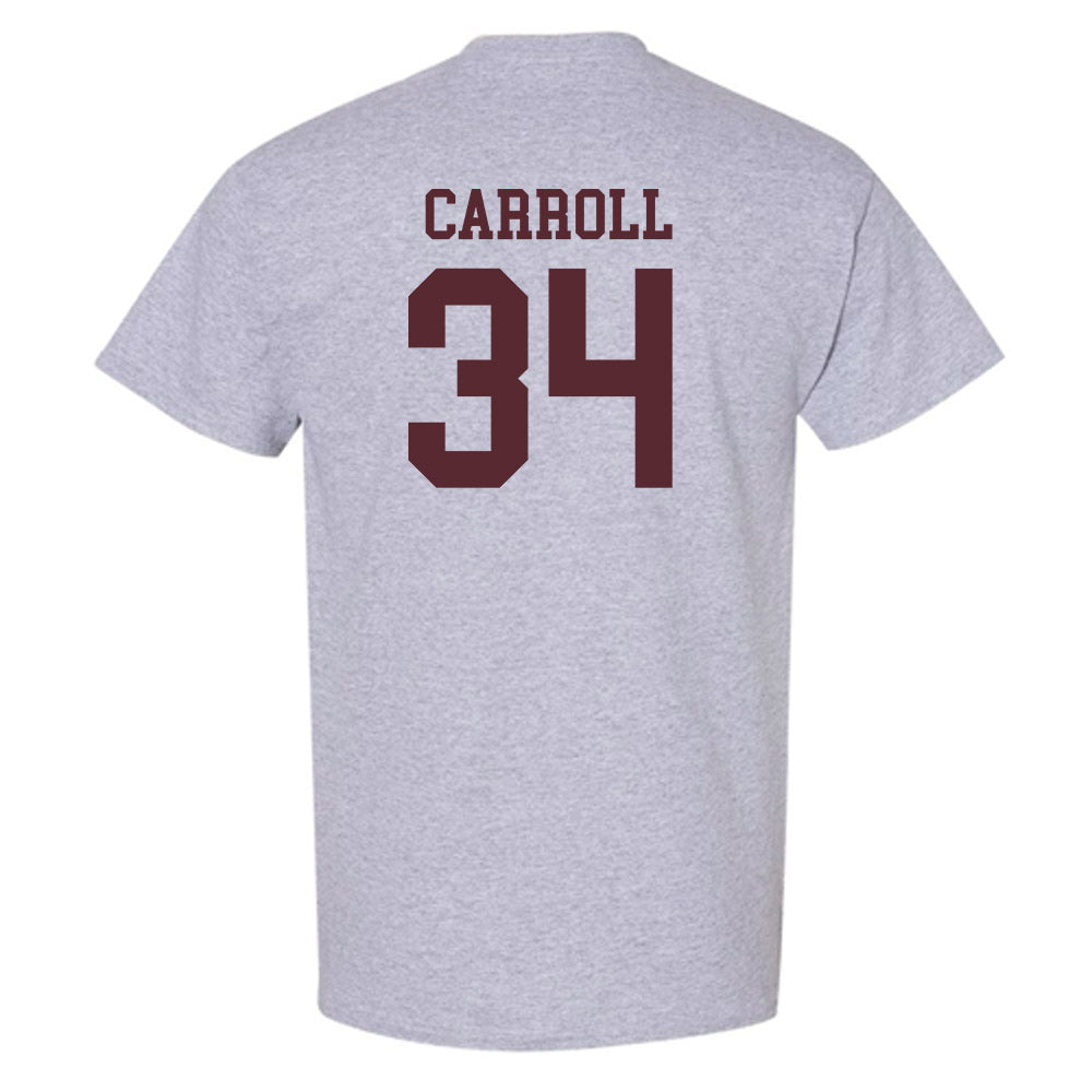 Texas State - NCAA Baseball : Coll Carroll - Classic Shersey T-Shirt-1