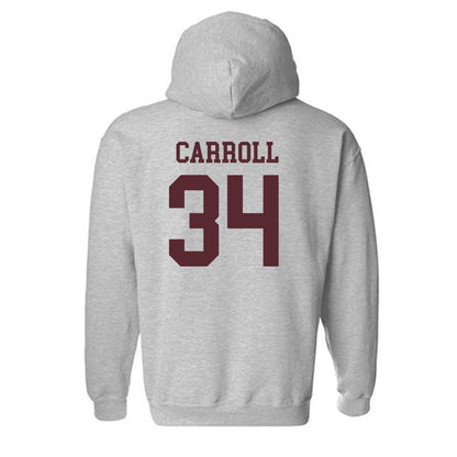 Texas State - NCAA Baseball : Coll Carroll - Classic Shersey Hooded Sweatshirt-1