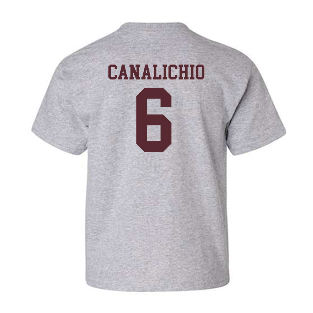 Texas State - NCAA Baseball : Will Canalichio - Classic Shersey Youth T-Shirt-1