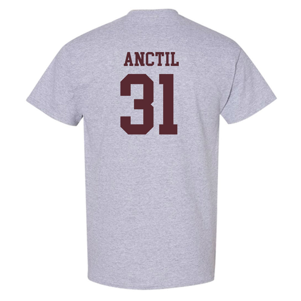 Texas State - NCAA Baseball : Justin Anctil - Classic Shersey T-Shirt-1