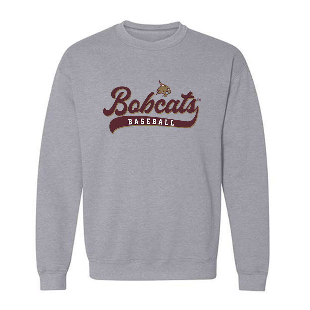 Texas State - NCAA Baseball : Titan Targac - Classic Shersey Crewneck Sweatshirt-0