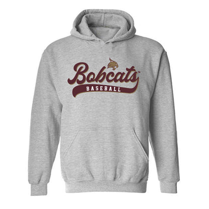 Texas State - NCAA Baseball : Clayton Namken - Classic Shersey Hooded Sweatshirt-0