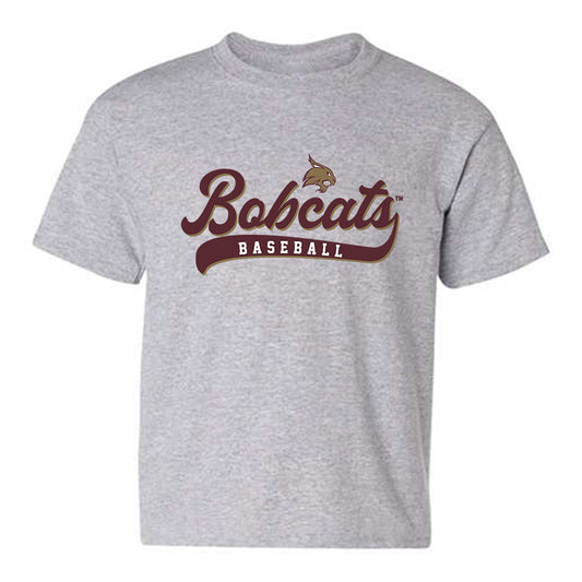 Texas State - NCAA Baseball : Austin Munguia - Classic Shersey Youth T-Shirt-0