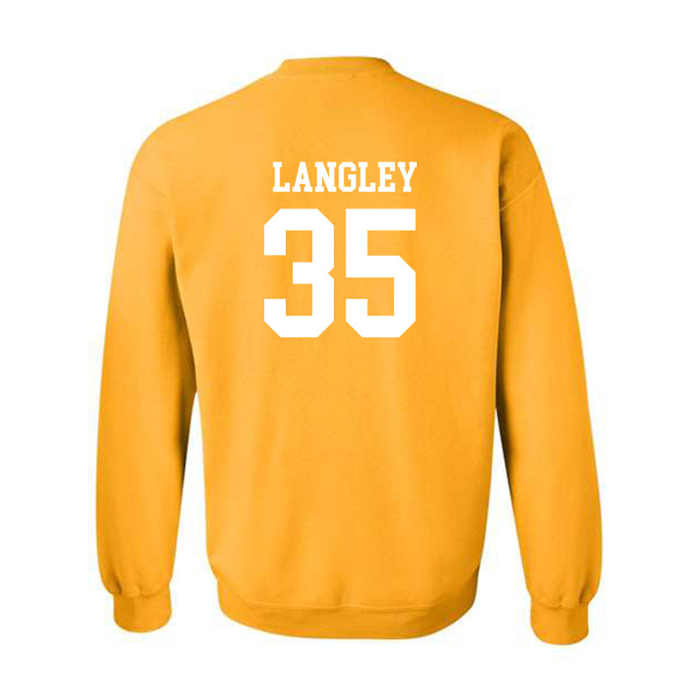 Texas State - NCAA Baseball : Chris Langley - Classic Shersey Crewneck Sweatshirt-1