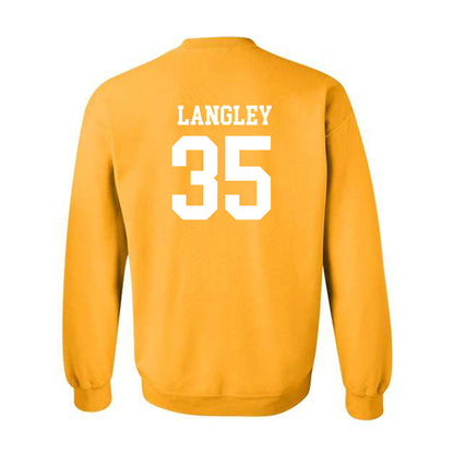 Texas State - NCAA Baseball : Chris Langley - Classic Shersey Crewneck Sweatshirt-1