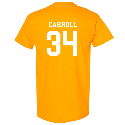 Texas State - NCAA Baseball : Coll Carroll - Classic Shersey T-Shirt-1