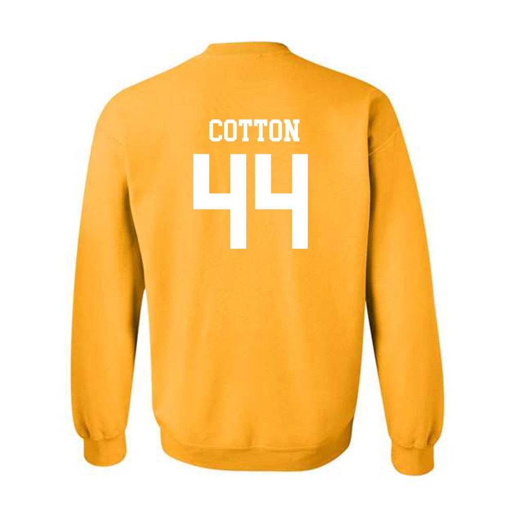 Texas State - NCAA Baseball : Jackson Cotton - Classic Shersey Crewneck Sweatshirt-1