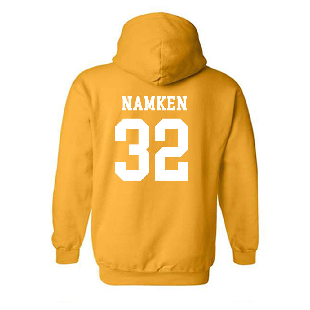 Texas State - NCAA Baseball : Clayton Namken - Classic Shersey Hooded Sweatshirt-1