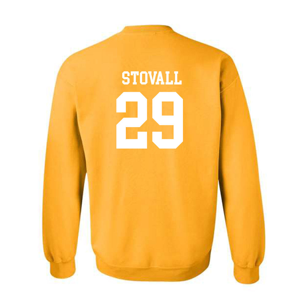 Texas State - NCAA Baseball : Kortland Stovall - Classic Shersey Crewneck Sweatshirt-1
