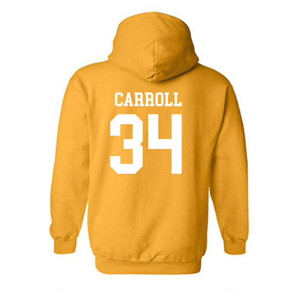 Texas State - NCAA Baseball : Coll Carroll - Classic Shersey Hooded Sweatshirt-1