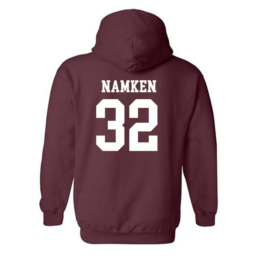 Texas State - NCAA Baseball : Clayton Namken - Classic Shersey Hooded Sweatshirt-1