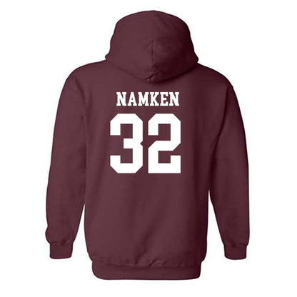 Texas State - NCAA Baseball : Clayton Namken - Classic Shersey Hooded Sweatshirt-1