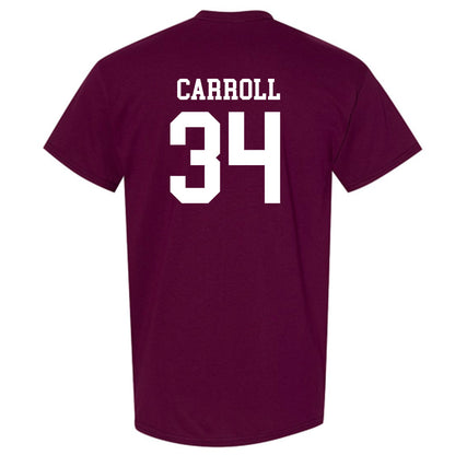Texas State - NCAA Baseball : Coll Carroll - Classic Shersey T-Shirt-1