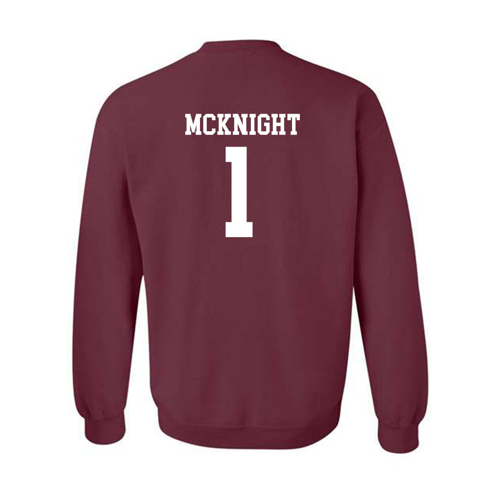 Texas State - NCAA Baseball : Jaxon McKnight - Classic Shersey Crewneck Sweatshirt-1
